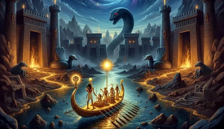 Duat's Geography; A Map of the Ancient Egyptian Underworld