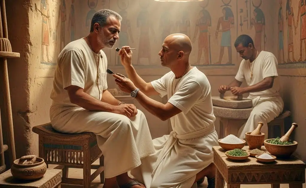 Early Dentistry and Medicine - Ancient Egyptian Makeup