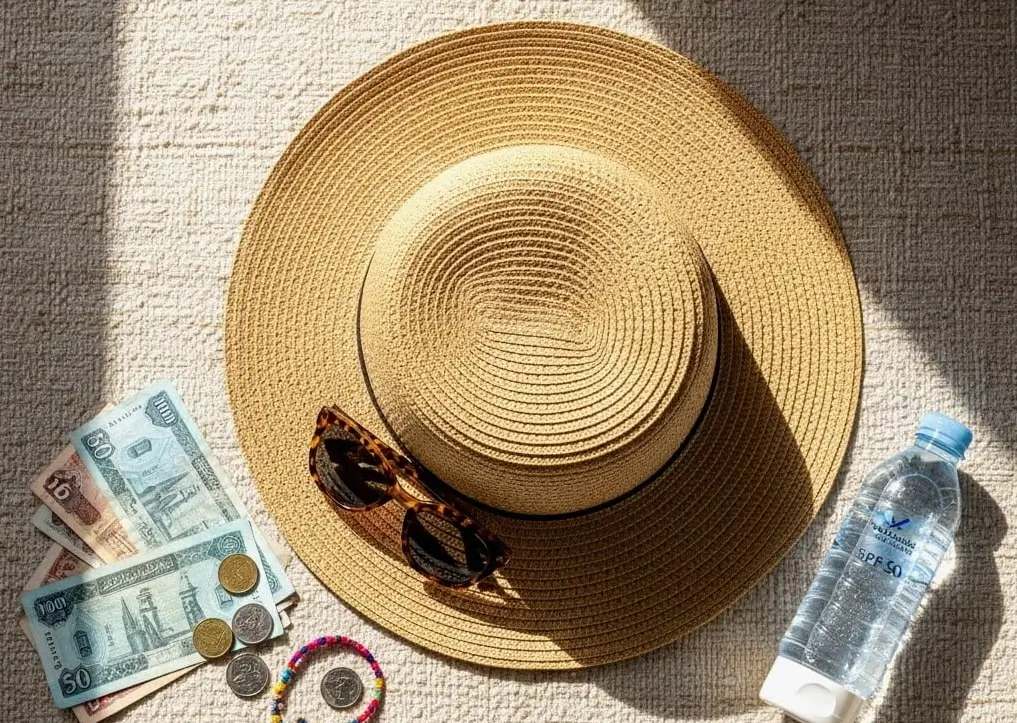 Essential Travel items for a trip to Aswan