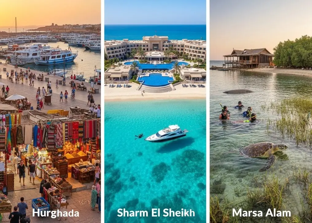 Key destinations - Red Sea Travel Guide