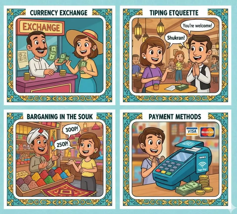 Money, Tipping, and Bargaining - A Financial Guide