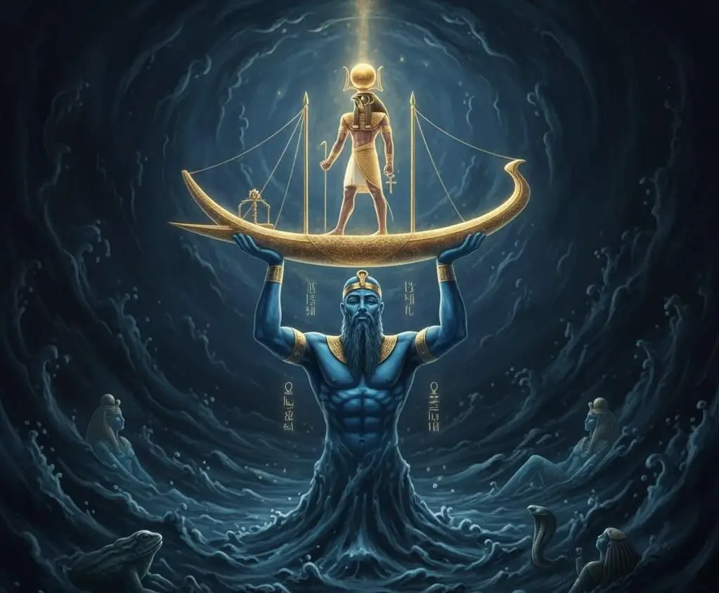 Nun The Primordial Chaos - Nun and Benben Mythology