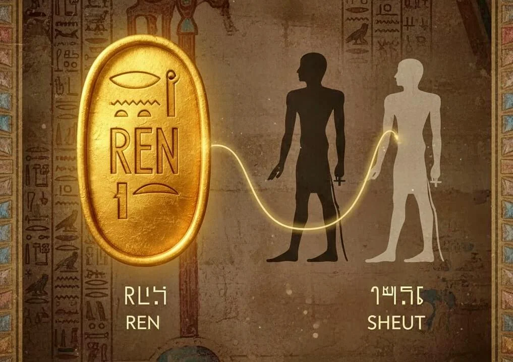 Ren and Sheut - Identity and Shadow - The Five Elements of the Egyptian Soul