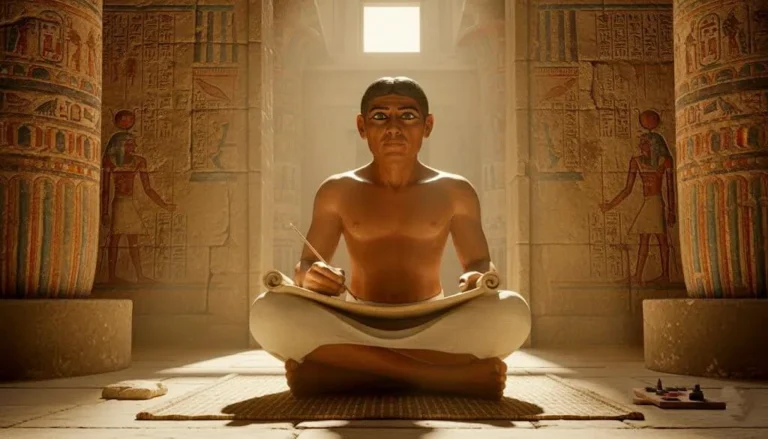The Ancient Egyptian Scribe