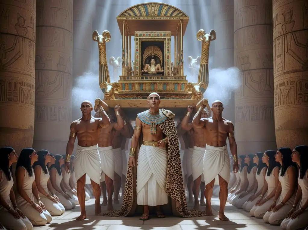 The Daily Life and Attir of ancient Egyptian priests