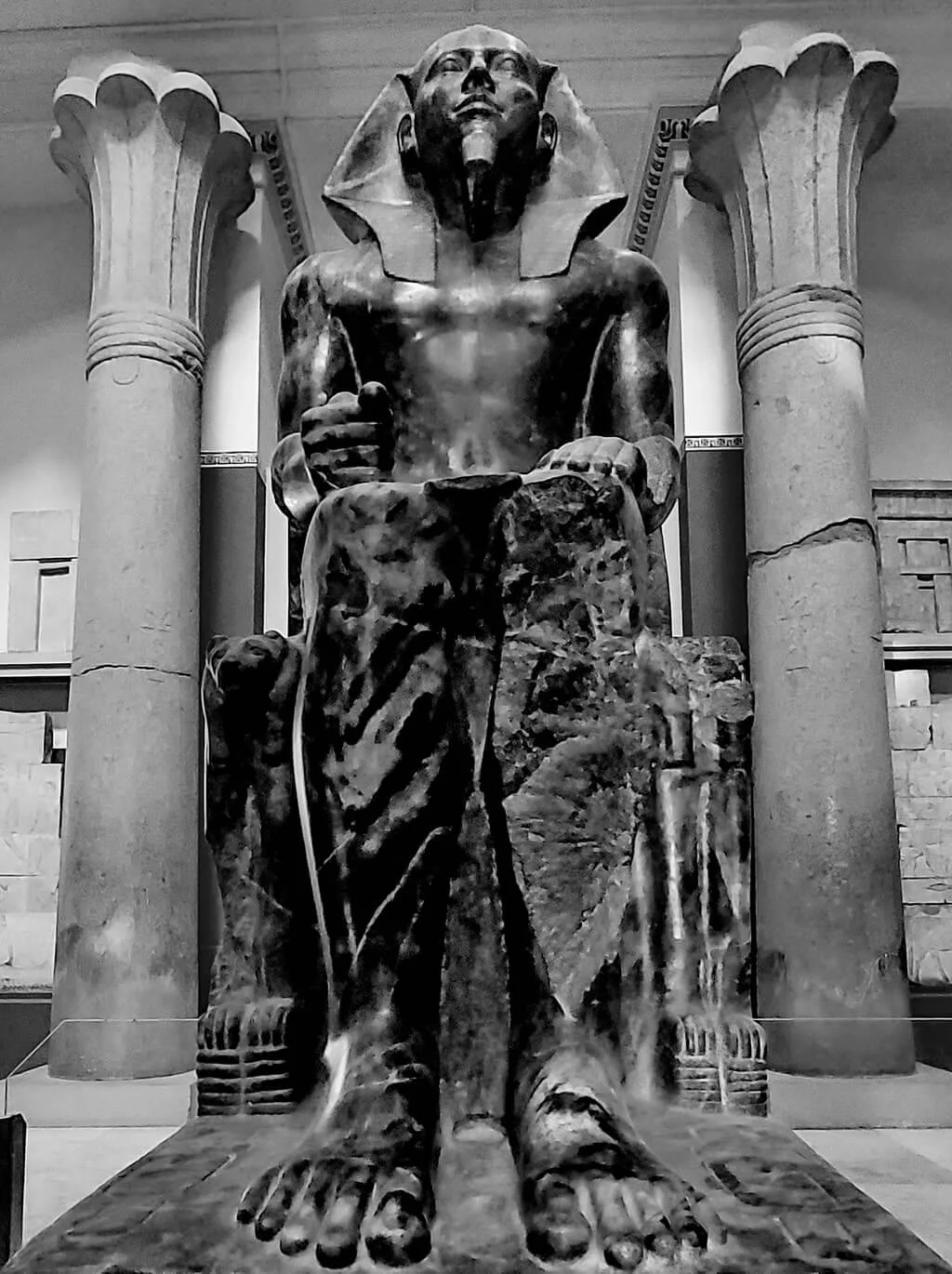 The Discovery of the Diorite Statue of Khafre