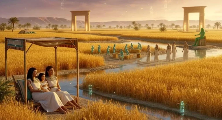 The Egyptian Field of Reeds; A Complete Guide to Ancient Egyptian Heaven