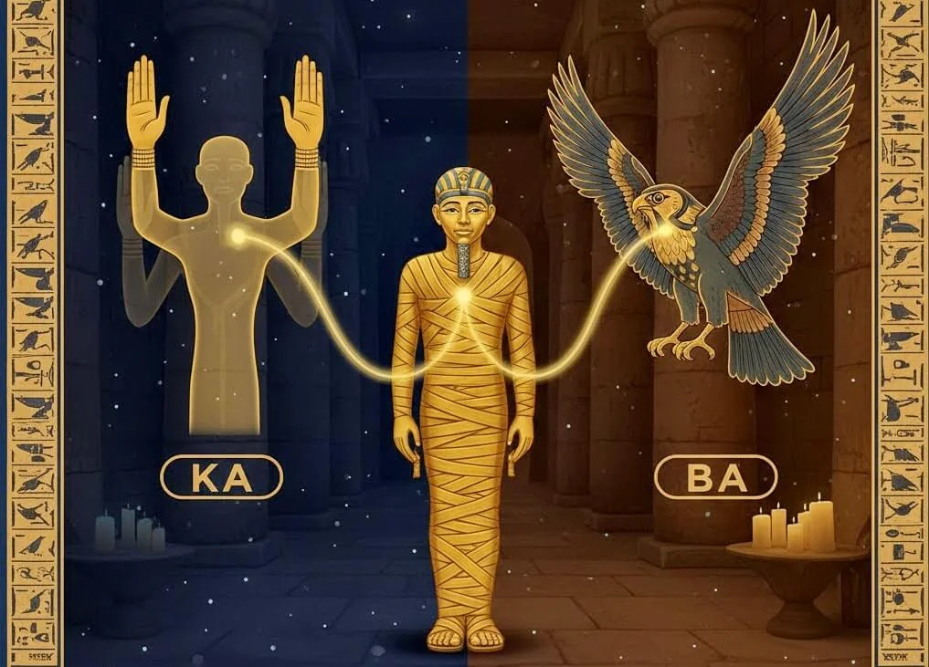 The Essential Duality; Ka and Ba - The Five Elements of the Egyptian Soul