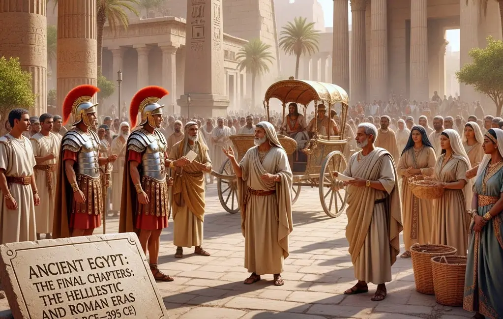 The Final Chapters-The Hellenistic and Roman Eras (332 BCE–395 CE)-Timeline of Ancient Egypt