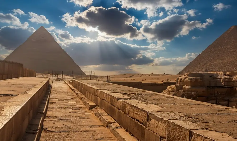 The Final Journey The Causeway to the Pyramid