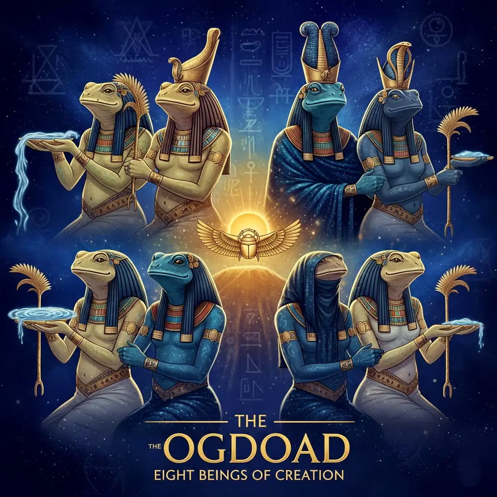 The Four Pairs of Primordial Chaos (Ogdoad)