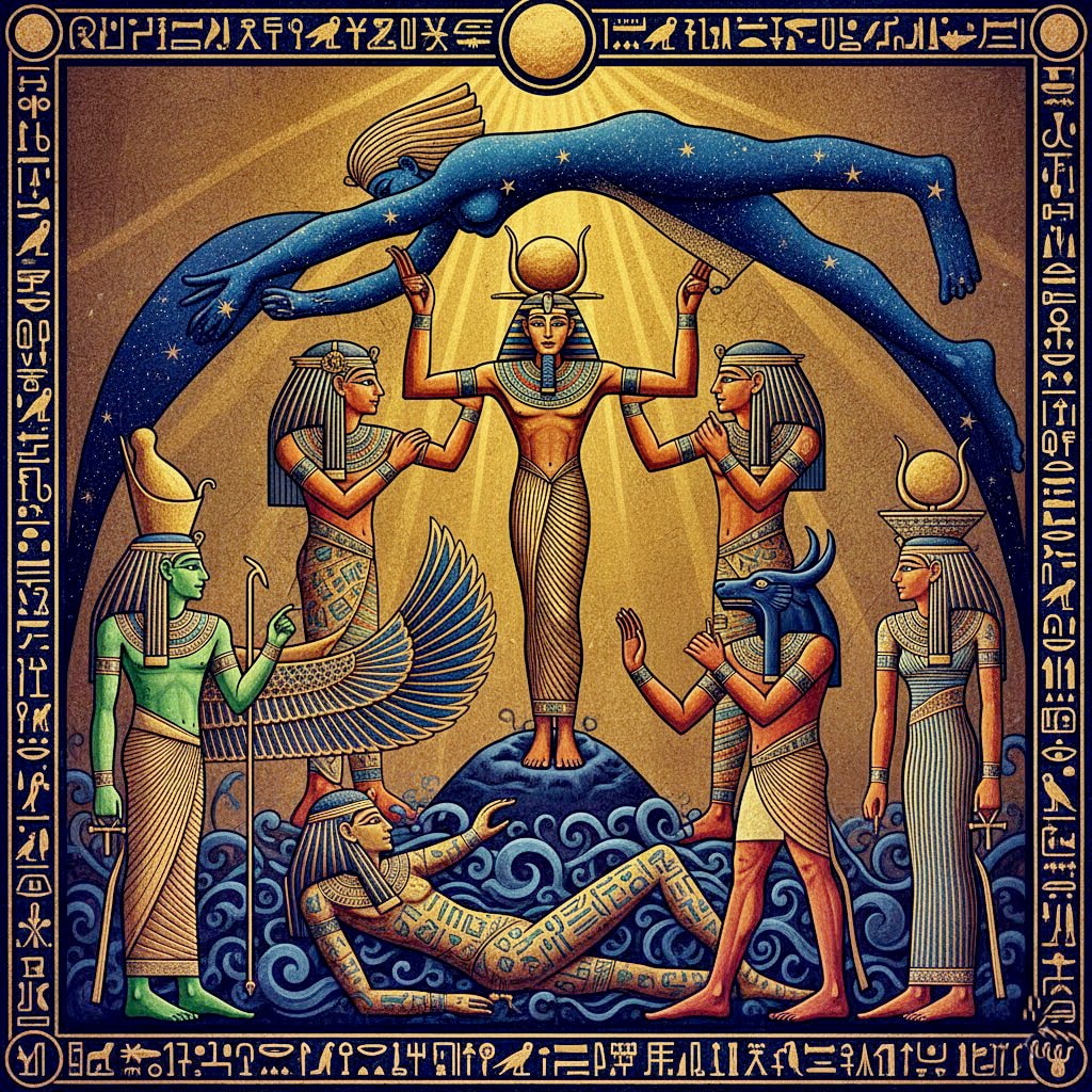 The Heliopolitan Creation Myth; From Chaos to Order