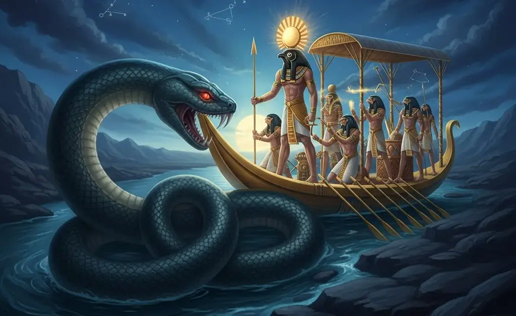 The Journey of the Sun God Ra