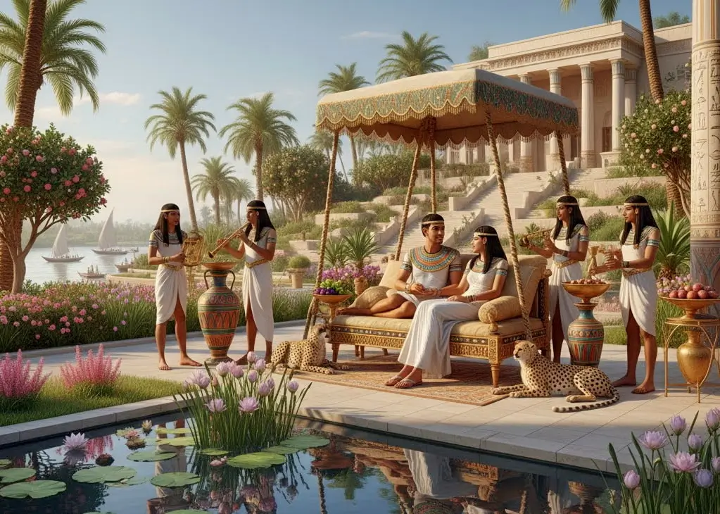 The Lavish Daily Life of Ancient Egyptian Nobles