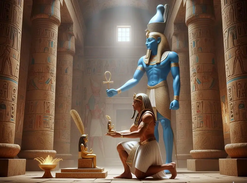 The Pharaoh's Divine Mandate to Preserve Ma'at - Ancient Egyptian Ma'at