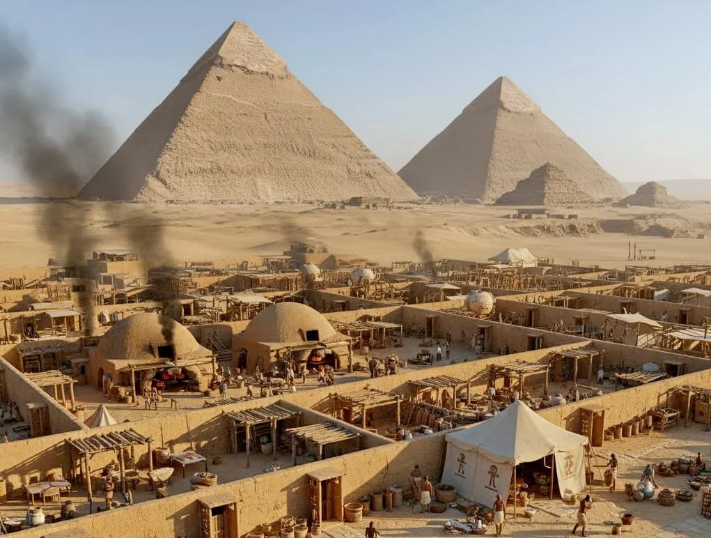 The Pyramid Workers' Village; Home on the Giza Plateau