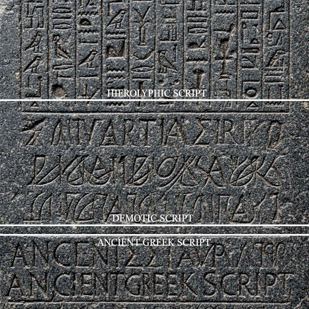 The Ultimate Linguistic, Puzzle Three Scripts, One Message