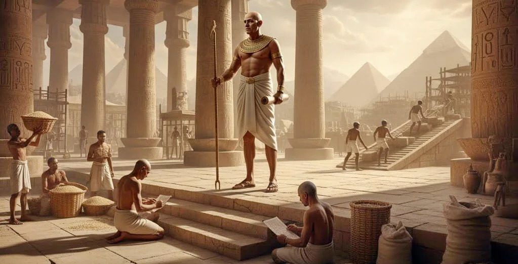 The Vizier in Ancinet Egypt; Prime Minister of the Nile