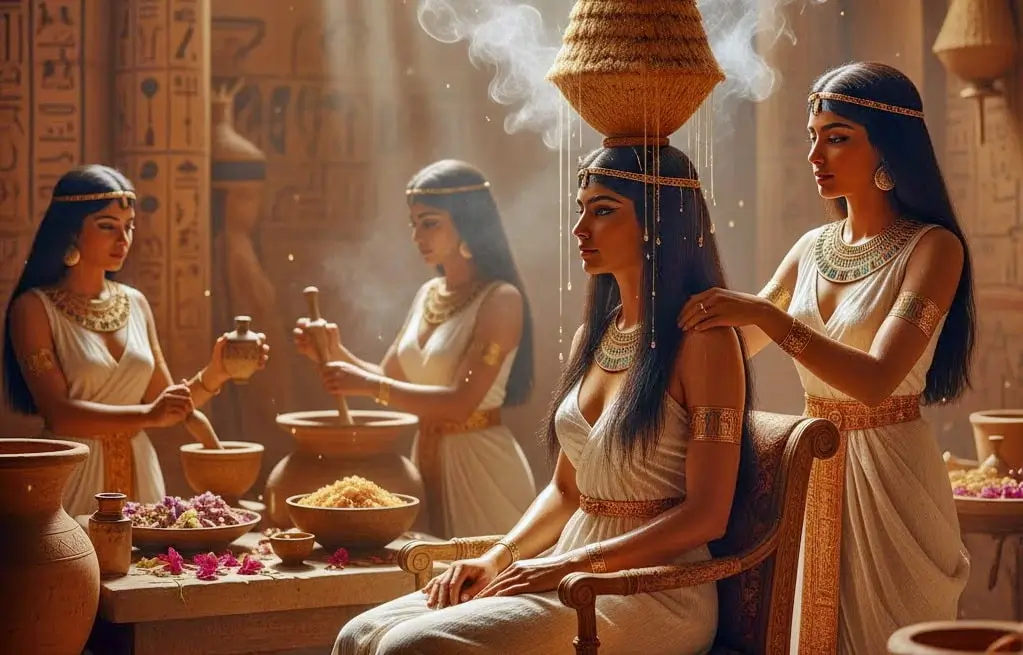 The power of perfume and oil in ancient Egypt - Ancient Egyptian Makeup