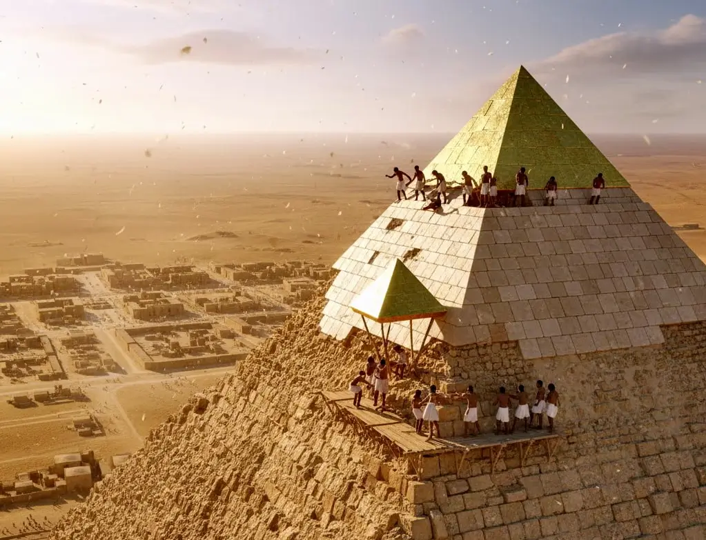 Precision and Perfection; Completing the Pyramid - Pyramid Construction Theories