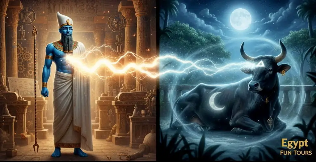 Divine Genetics Apis's Connection to Ptah and the Cosmos