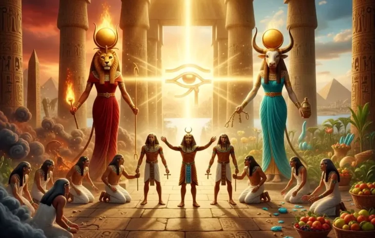 Hathor, Sekhmet, and the Volatile Eye of Ra; Managing Dual Power for Political