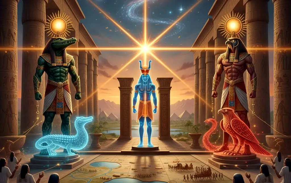 Sobek-Ra and Montu-Ra; How Local Gods Claimed Solar Legitimacy