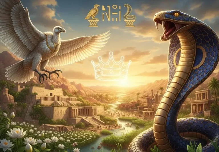 The Two Ladies (Nebty); Unveiling Wadjet and Nekhbet, the Vulture and Cobra