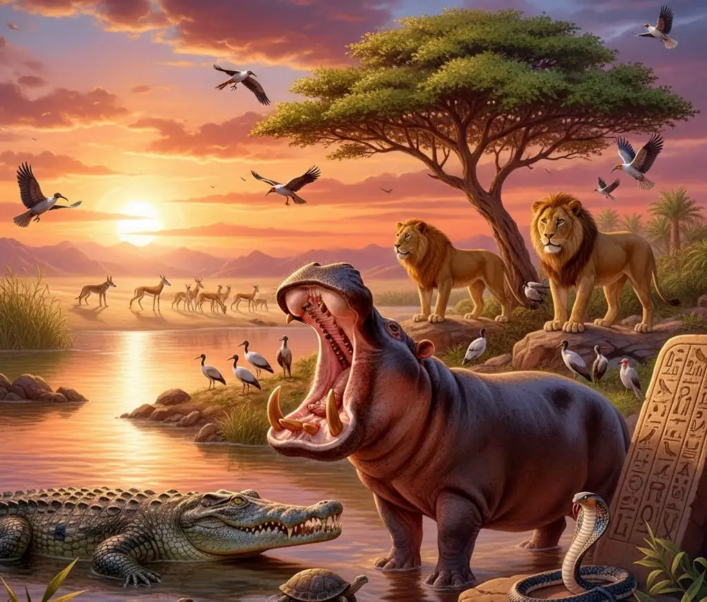 Wildlife of the Nile; The Egyptian Bestiary - Ancient Egyptian Zoology