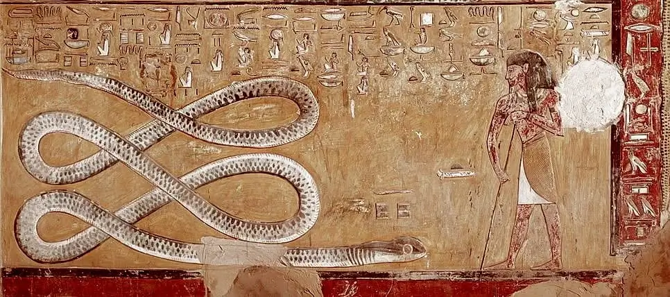 Archaeological Evidence Finding the Serpent in Stone (Apophis)
