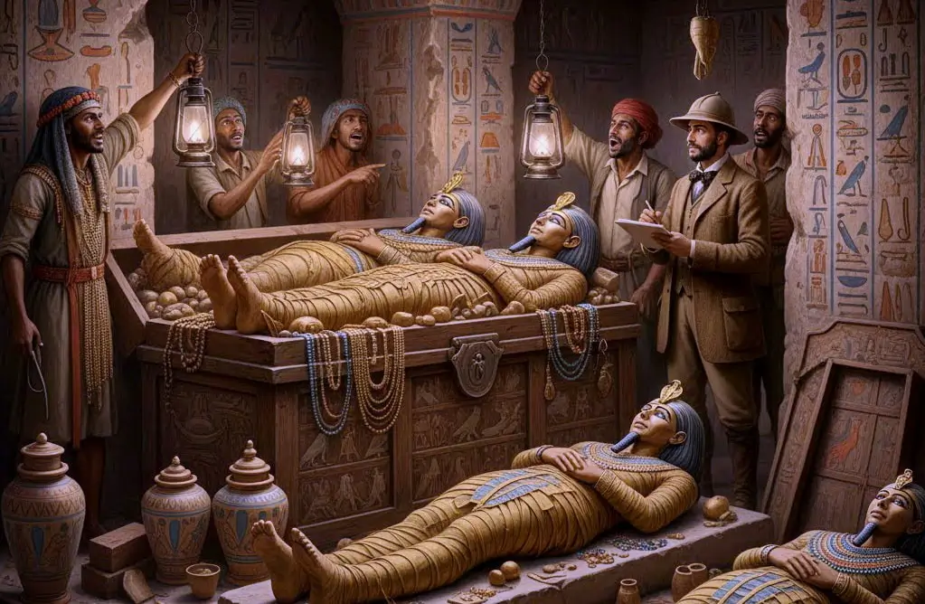Identity and Discovery; The Storied Royal Caches - Royal mummies of Egypt