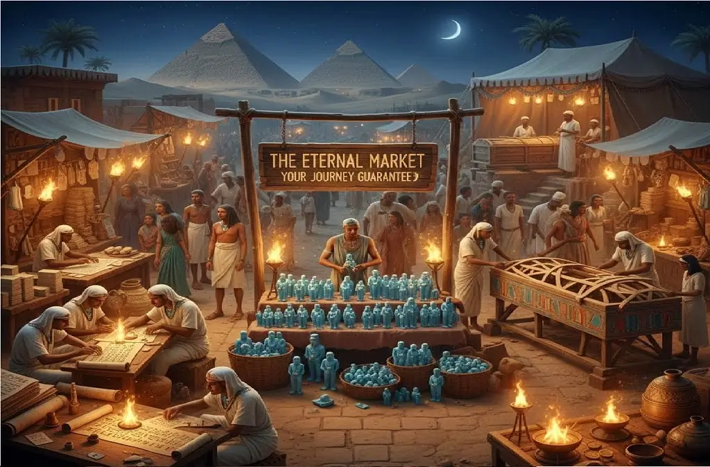The Business of Immortality; Democratization of the Afterlife and Egyptian Market