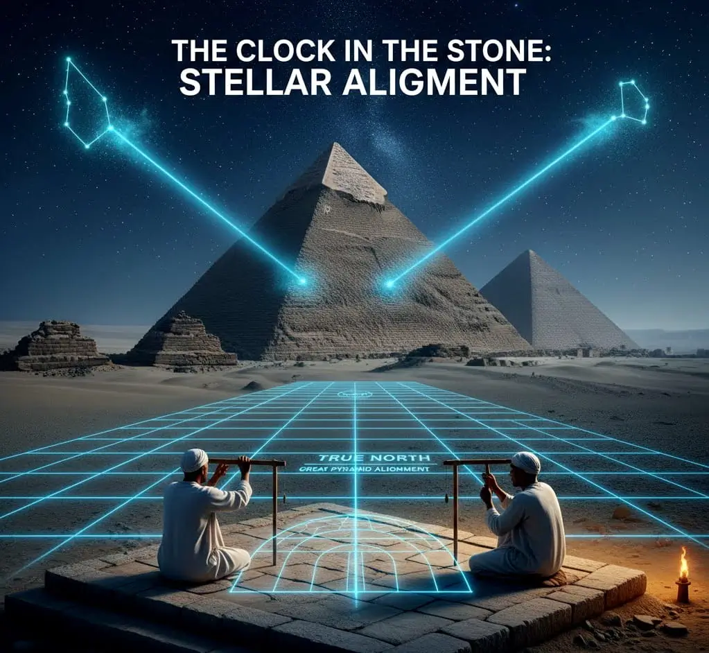 The Clock in the Stone Stellar Alignment