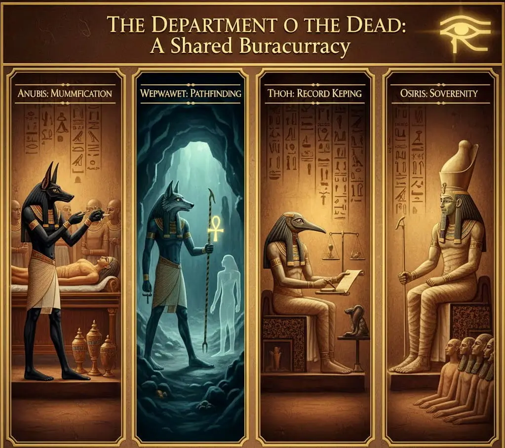The Department of the Dead A Shared Bureaucracy