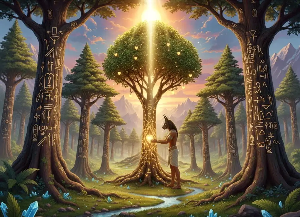 The Sacred Heart and the Cedar Tree