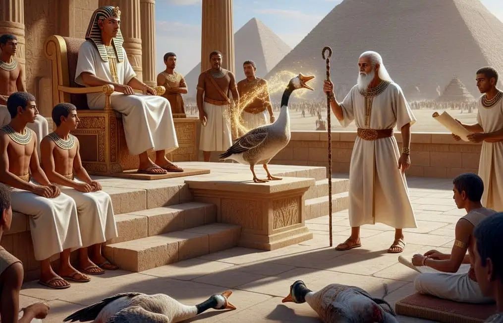 Westcar papyrus; The Frame Narrative Boredom in the Court of Khufu