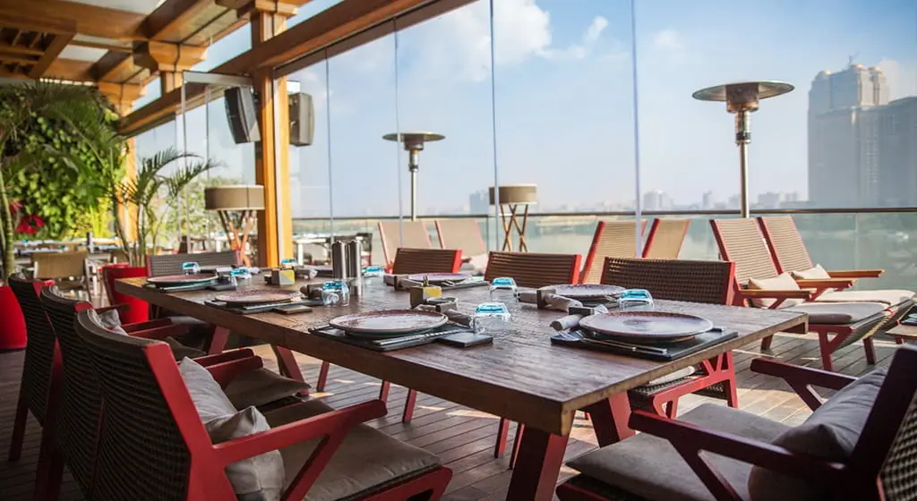 Crimson Bar & Grill; The Ultimate Rooftop Overlook