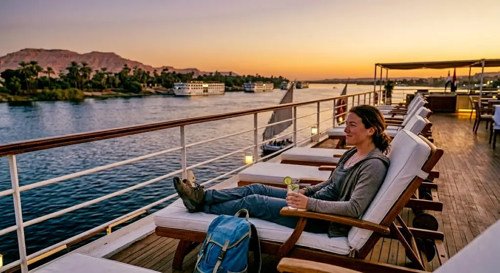 Day 5; Sailing the 'Value-Luxe' Nile (Kom Ombo)