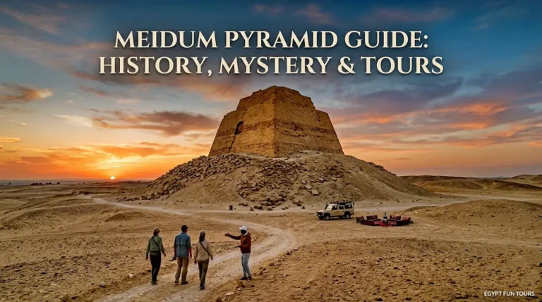 Meidum Pyramid Guide, History, Mystery & Tours