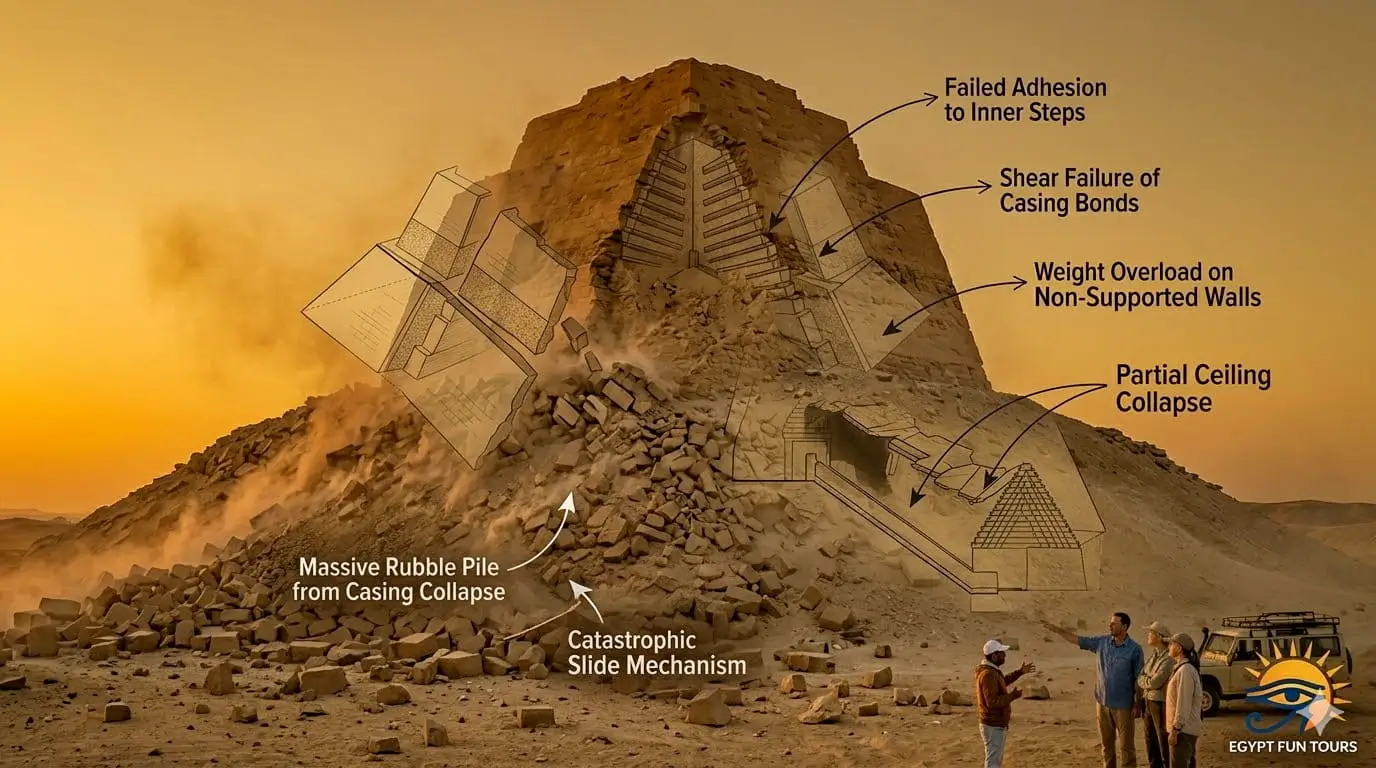 The Great Collapse What Went Wrong with the meidum Pyramid