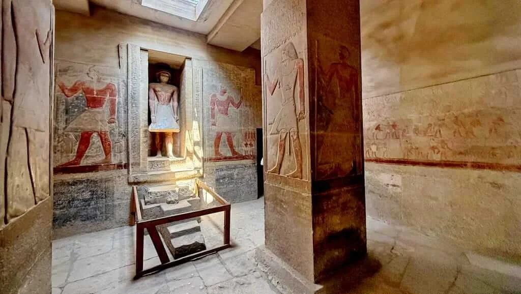 Research & Conservation; Update Protecting the Mastaba of Mereruka