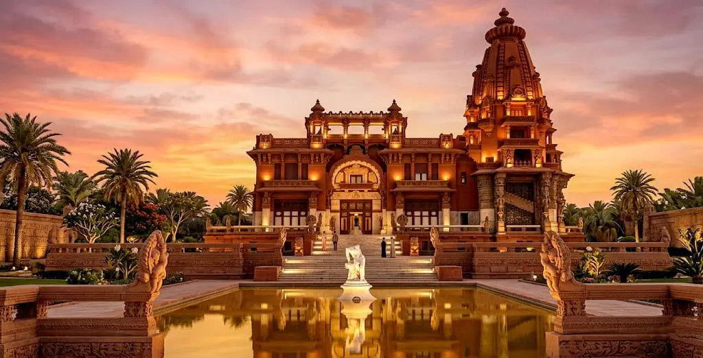 The Artistic Details within the Baron Palace