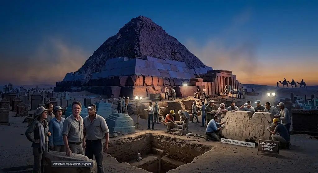 The Assassination of Amenemhat I A Dynasty in Crisis