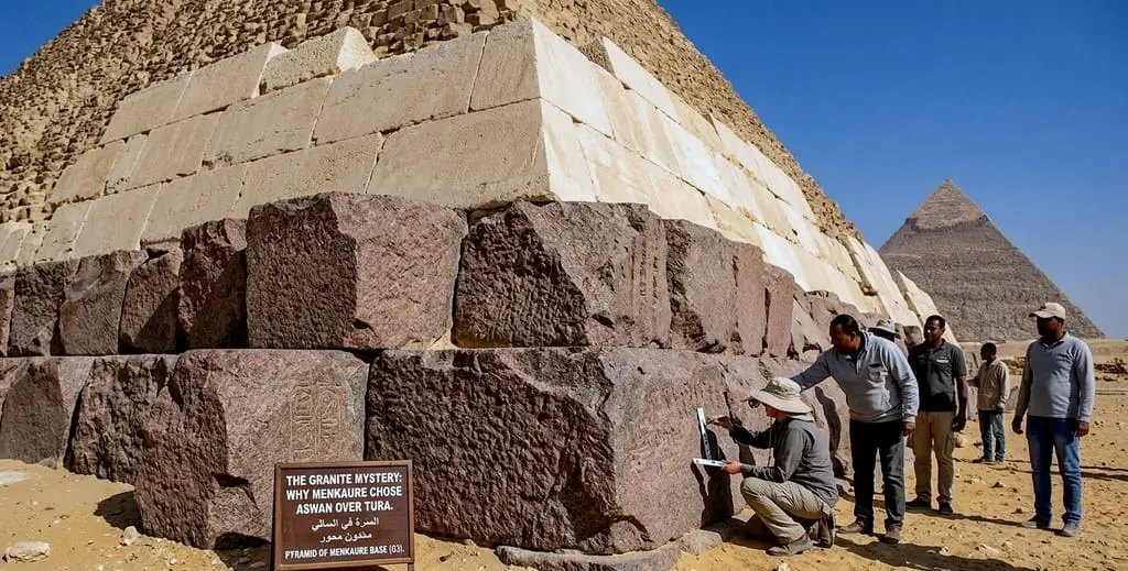 The Granite Mystery, Why Menkaure Chose Aswan over Tura