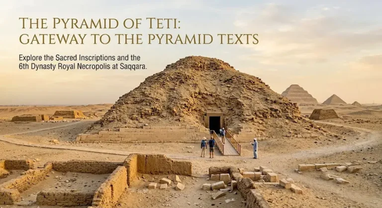 The Pyramid of Teti; A Gateway to the Pyramid Texts of Saqqara