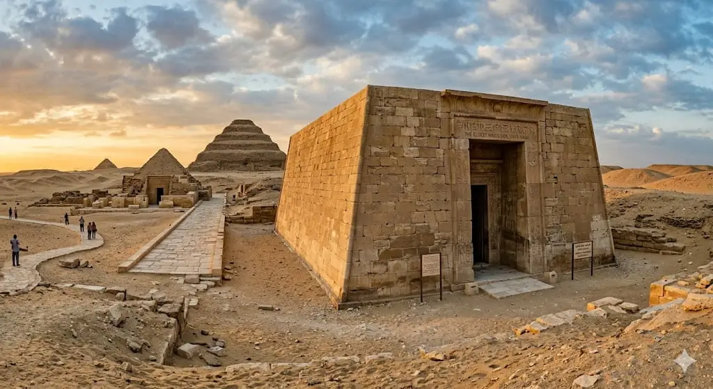 The Strategic Location Saqqara’s Royal Neighborhood