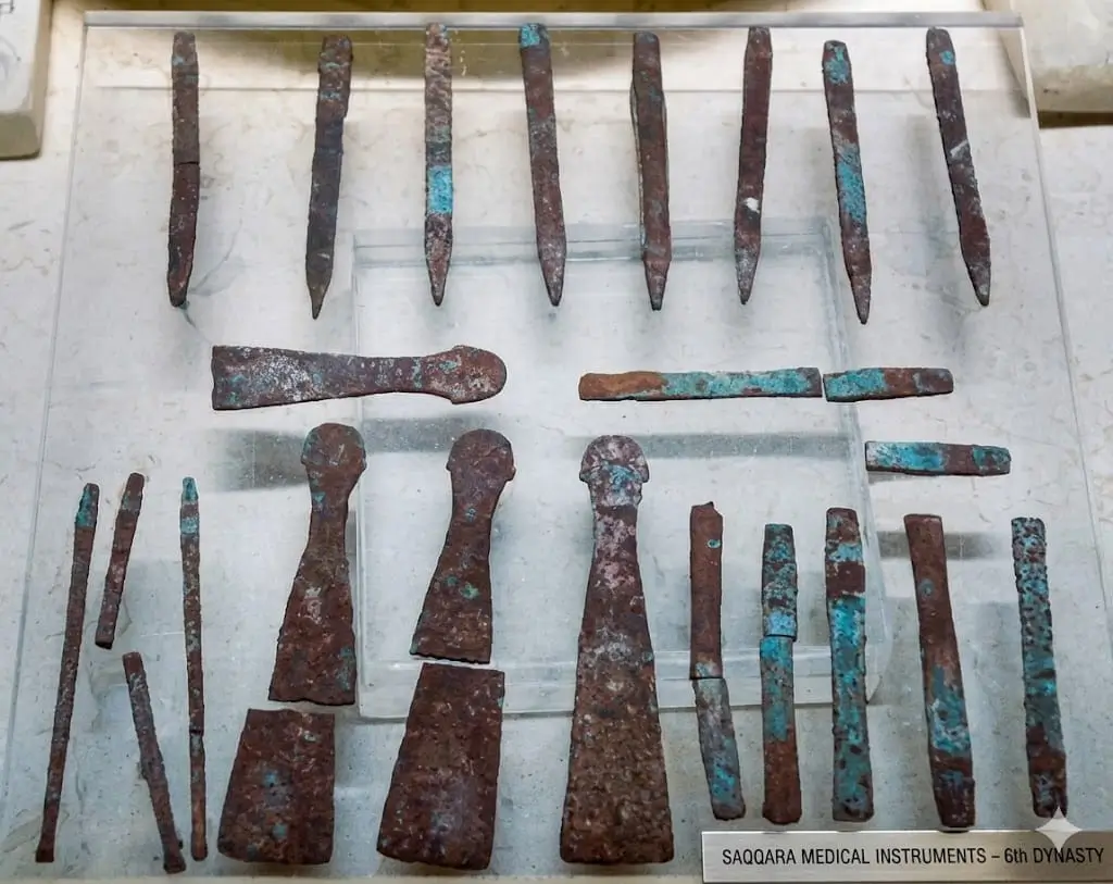 The Surgical Tools of the Tomb of Qar in Saqqara