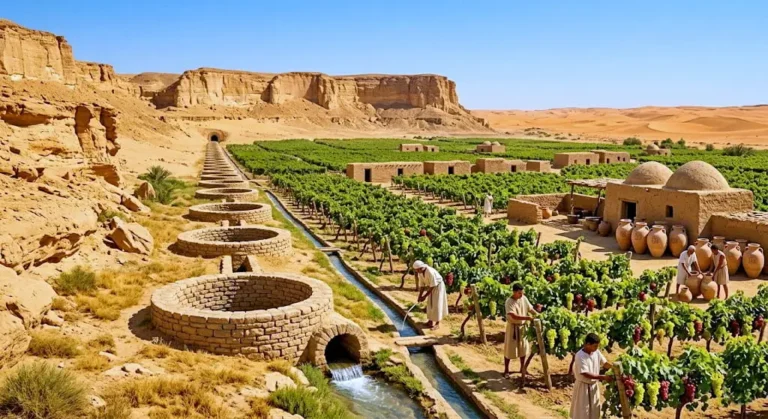 Ancient Qanat Irrigation: Egypt’s Desert Wine Powerhouse
