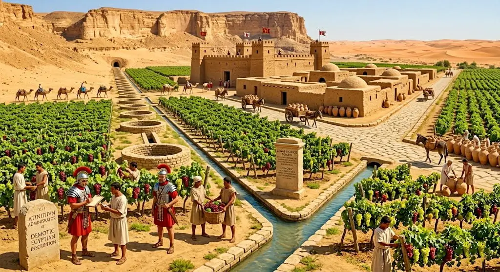 Ancient Qanat Irrigation The Oasis as a Roman Powerhouse