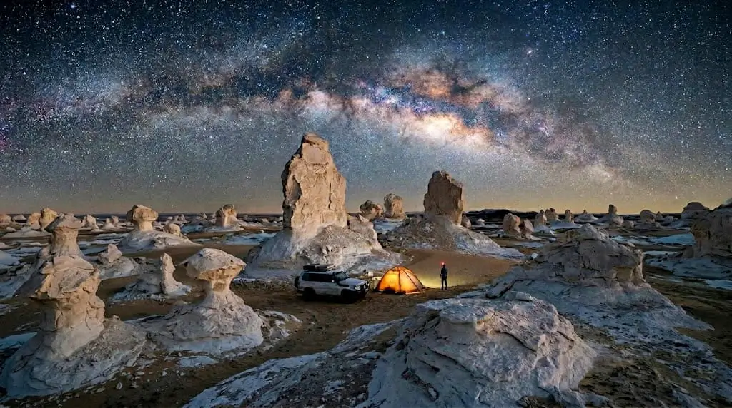 Stargazing in the Western Desert Why Bahariya and the White Desert are World-Class